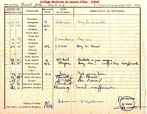 Oran documents divers 103